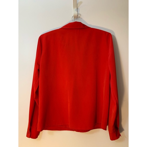 Red dress shirt with built in shell - Picture 2 of 5